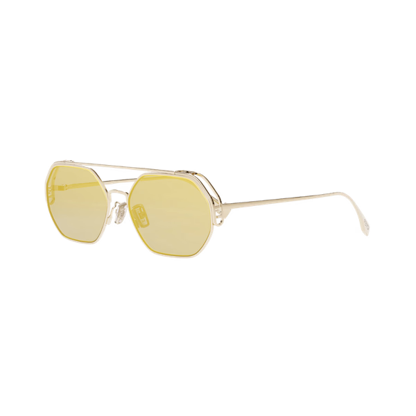 FE40039U Gold / Yellow Mirror Sunglasses