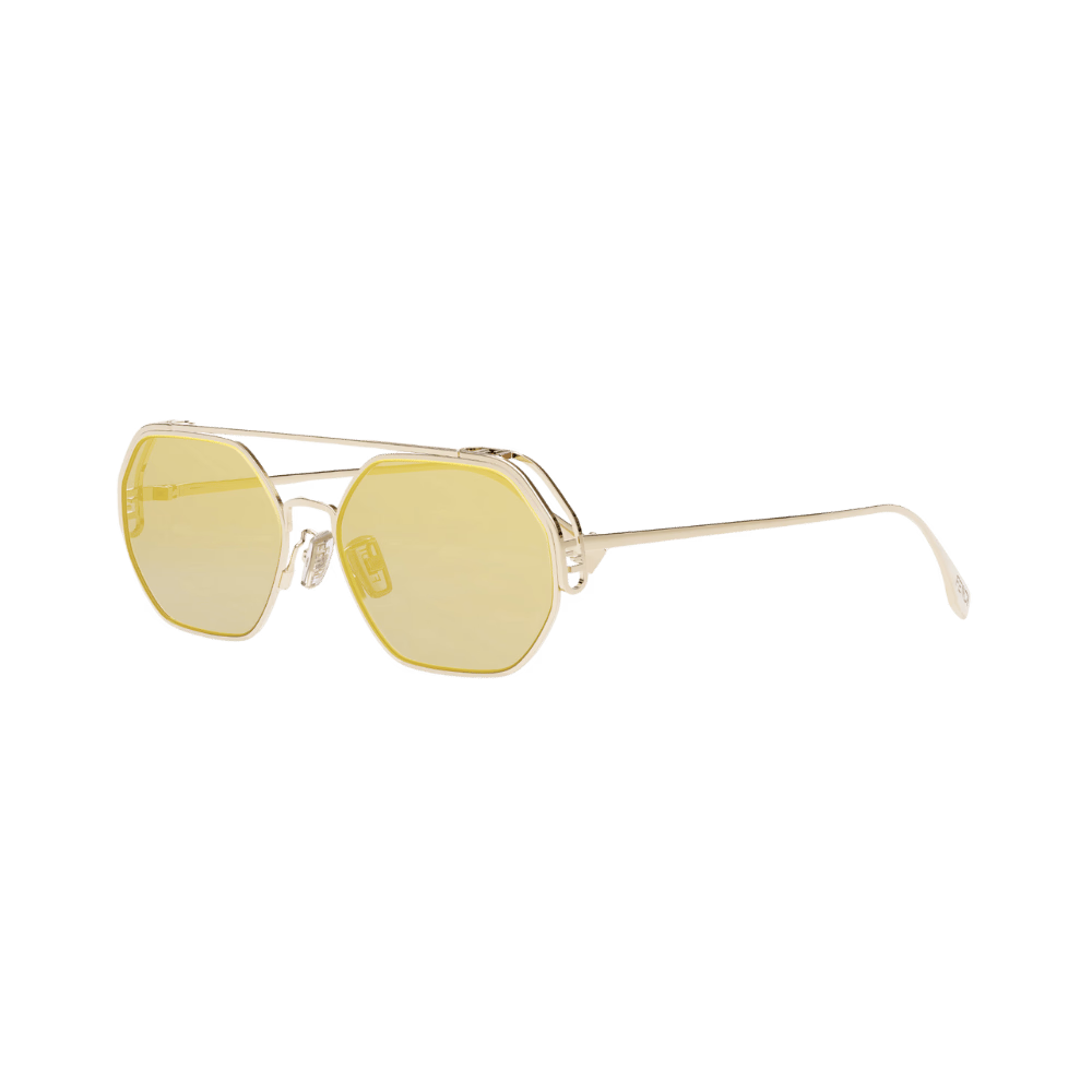 Fendi FE40039U Gold / Yellow Mirror Sunglasses product photo 1