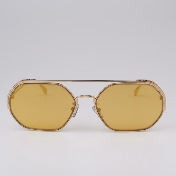 FE40039U Gold / Yellow Mirror Sunglasses
