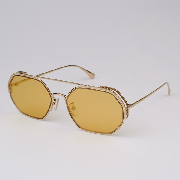 FE40039U Gold / Yellow Mirror Sunglasses