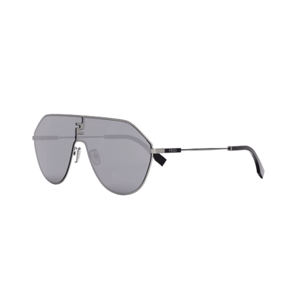 Fendi FE40080U Ruthenium / Smoke Mirror Sunglasses Fendi FE40080U Ruthenium / Smoke Mirror Sunglasses