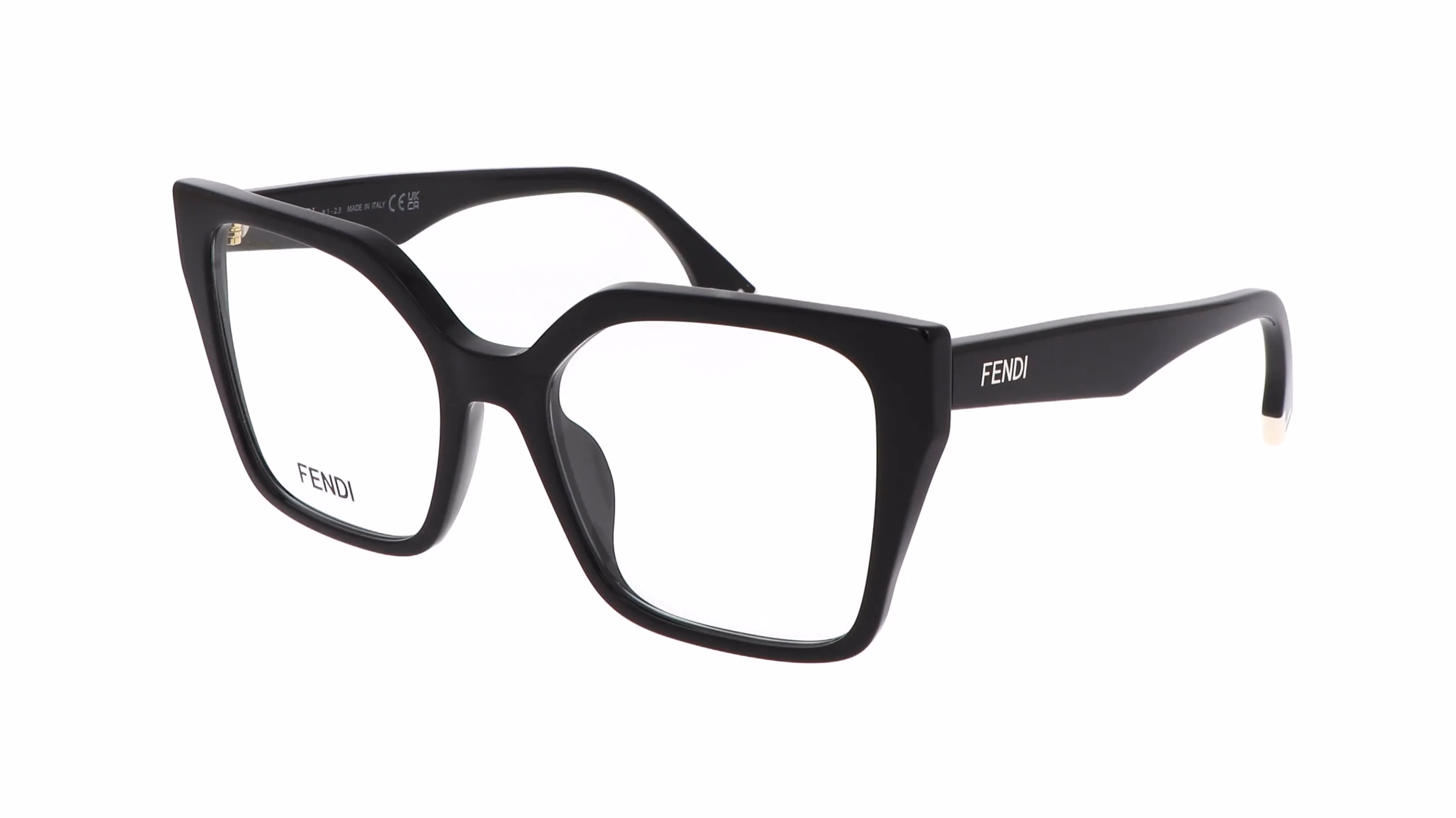 Fendi FE50002I Shiny Black / Demo Eyeglasses product photo 1