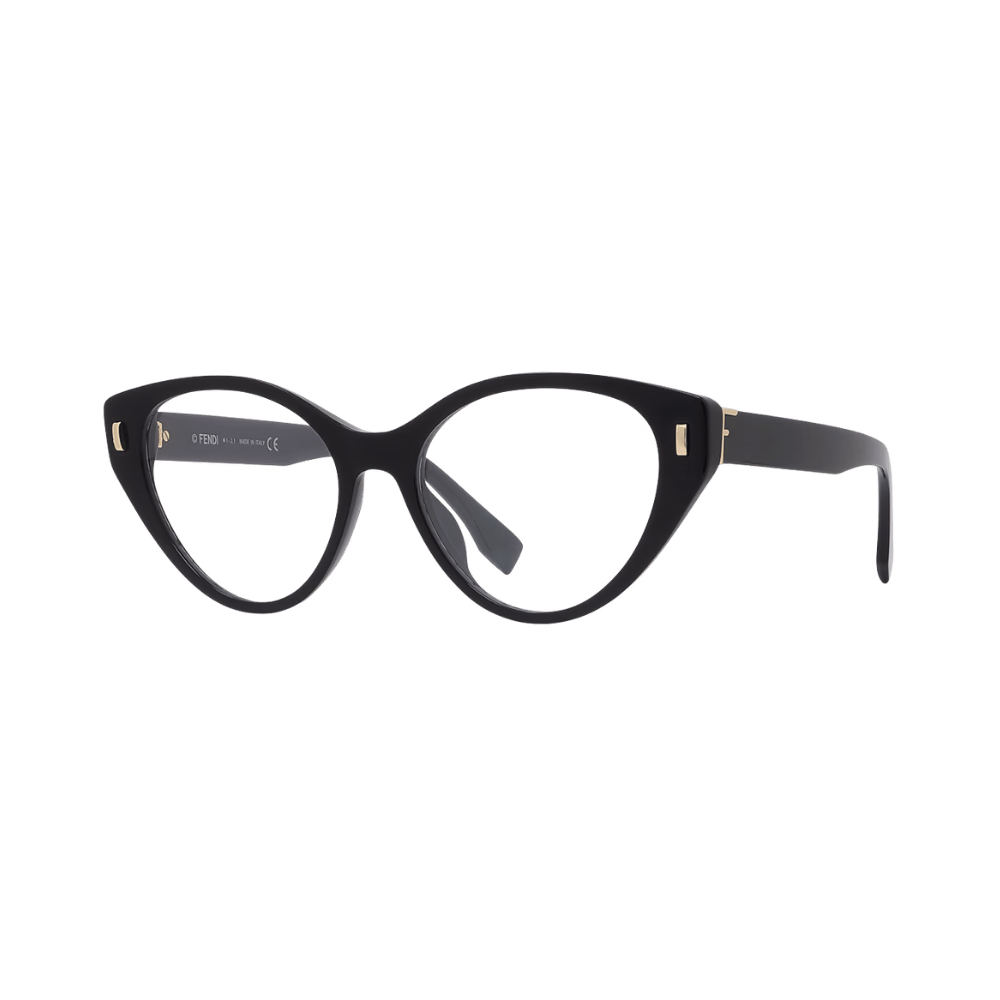 Fendi FE50020I Shiny Black / Demo Eyeglasses product photo 1