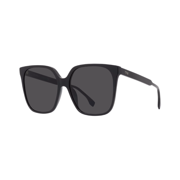Fendi FE40030I Shiny Black / Dark Grey Sunglasses Fendi FE40030I Shiny Black / Dark Grey Sunglasses