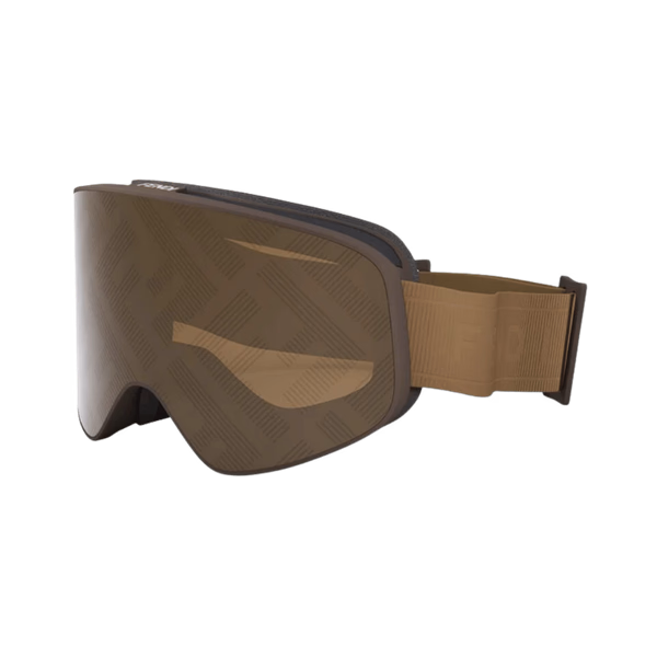 Fendi FE40152U SKI MASK shiny dark brown / brown mirror Fendi FE40152U SKI MASK shiny dark brown / brown mirror
