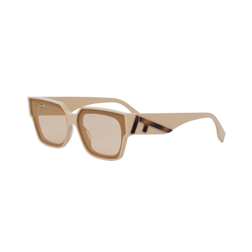 Fendi FE40099I Beige Nude / Lignt Brown Sunglasses product photo 1