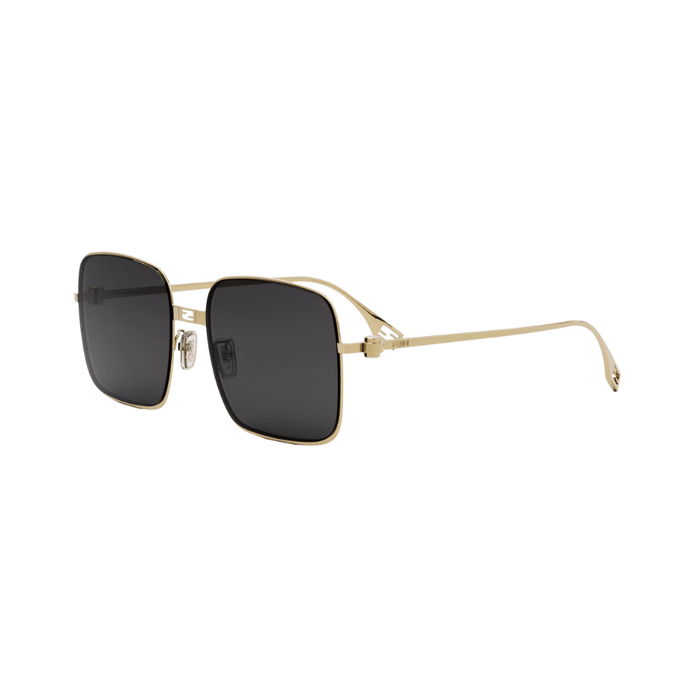 Fendi FE40123U Shiny Endura Gold / Smoke Sunglasses product photo 1