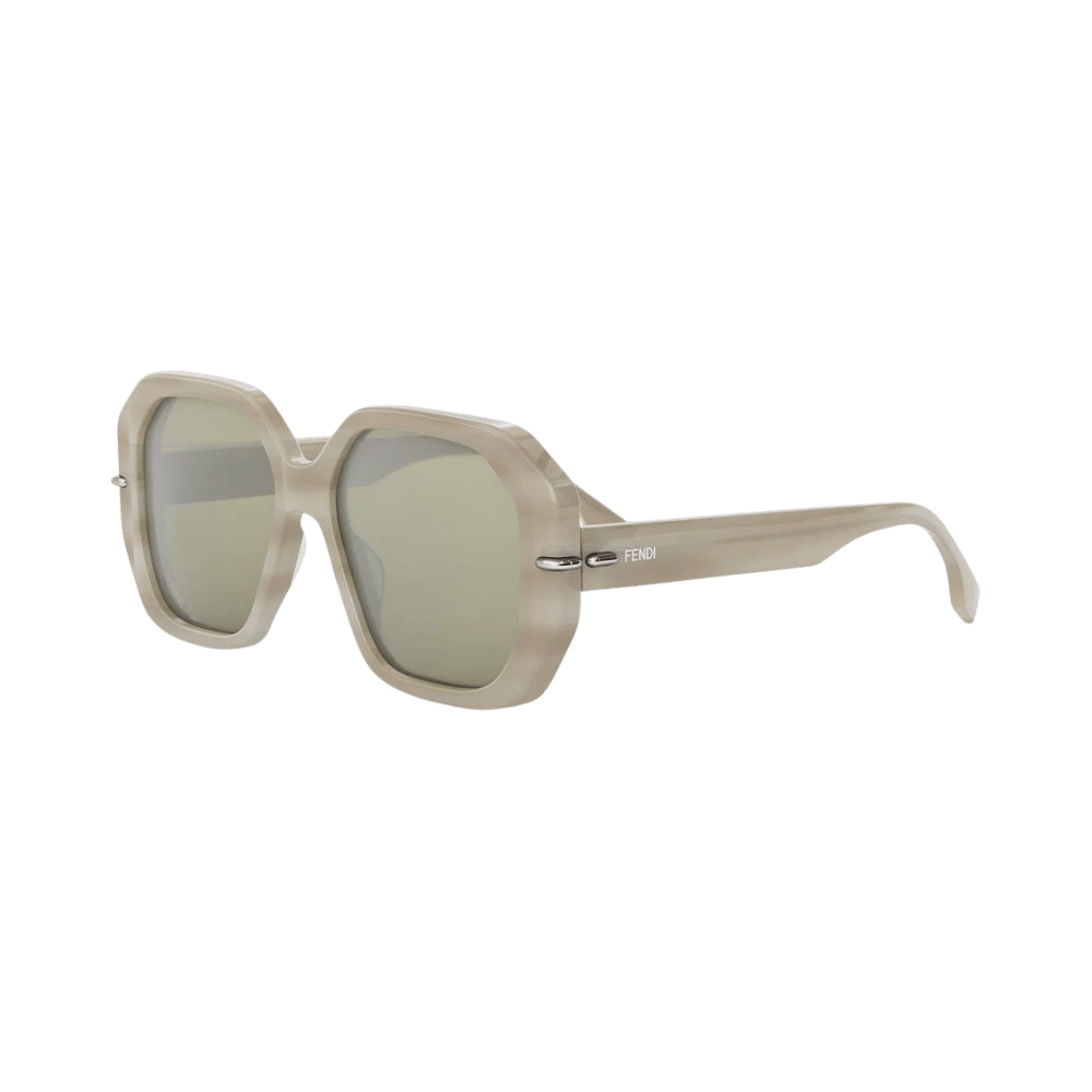 Fendi FE40173I Shiny Light Brown / Brown Silver Mirror product photo 1