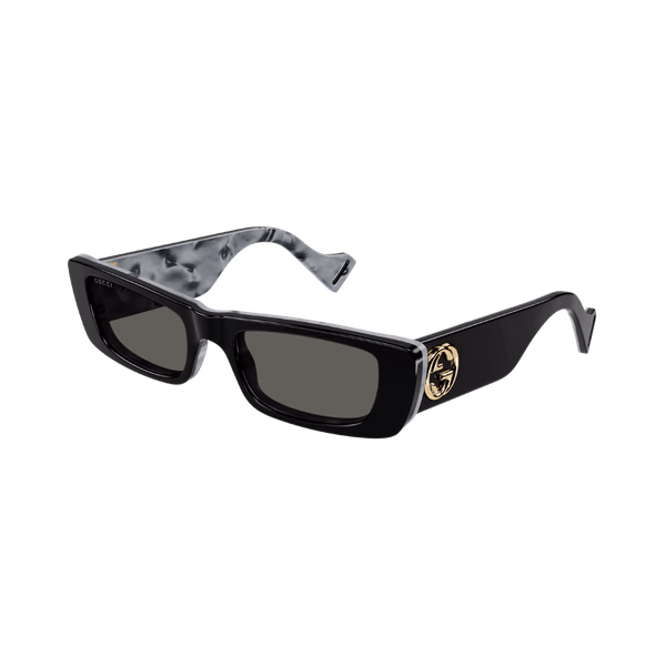 Gucci GG0516S Black / Grey Sunglasses Gucci GG0516S Black / Grey Sunglasses