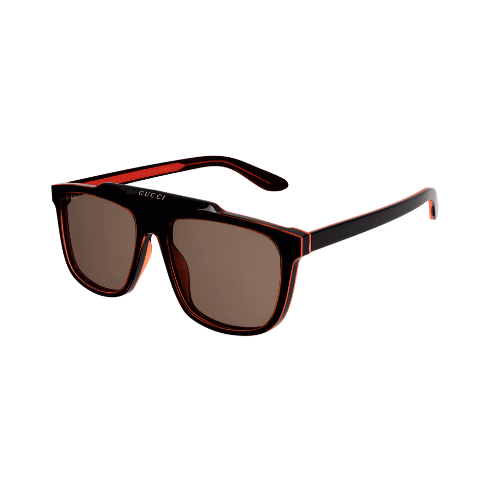 Gucci GG1039S Black Red / Brown Sunglasses product photo 1