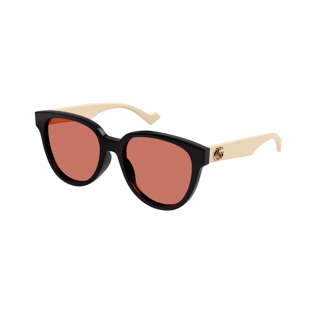 Gucci GG0960SA Black White / Orange Sunglasses product photo 1