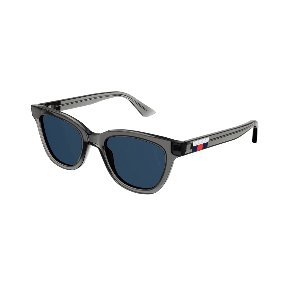Gucci GG1116S Grey / Blue Sunglasses product photo 1