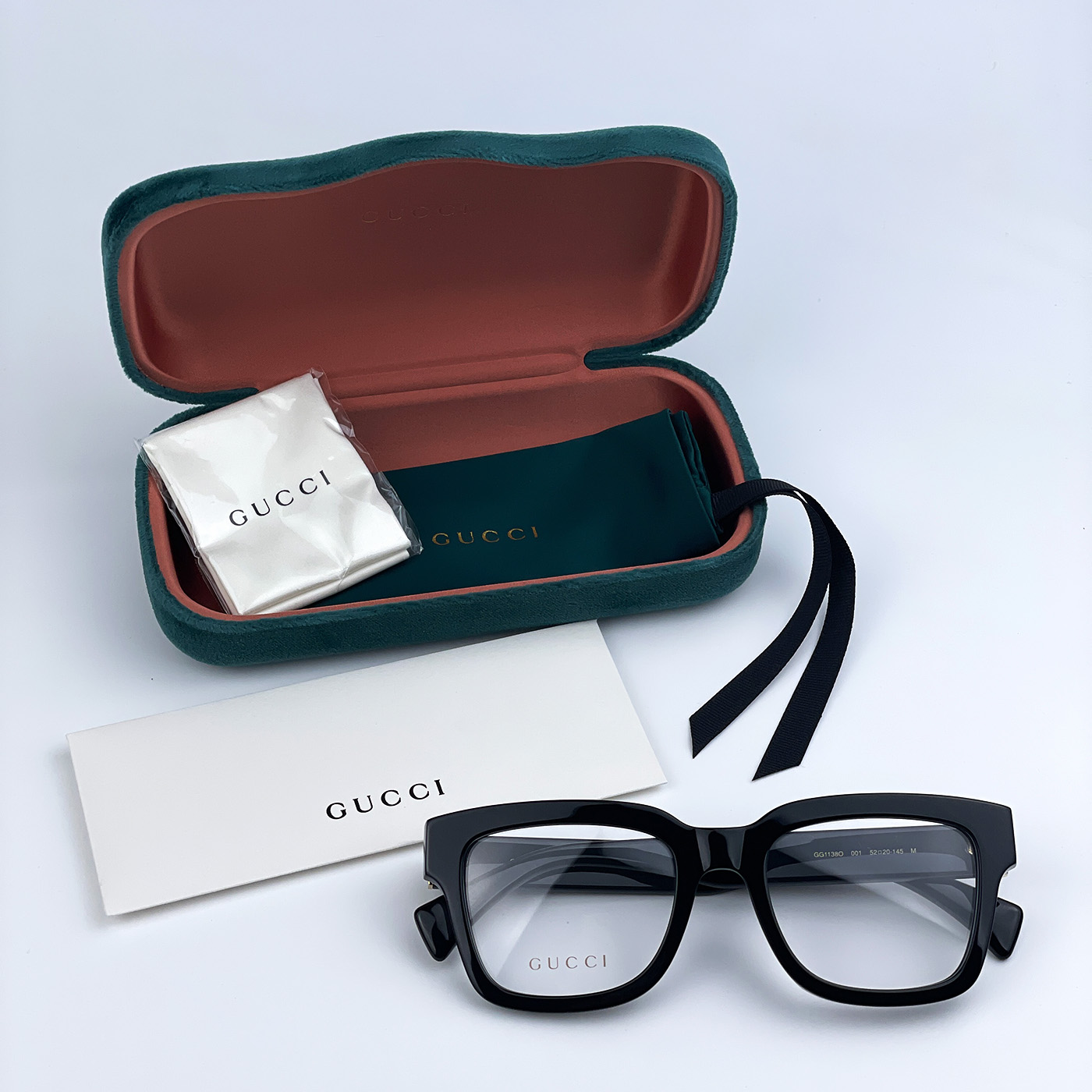 Gucci GG1138O Black / Demo Eyeglasses product photo 9