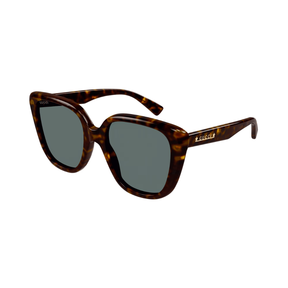 Gucci GG1169S Havana / Green Sunglasses product photo 1