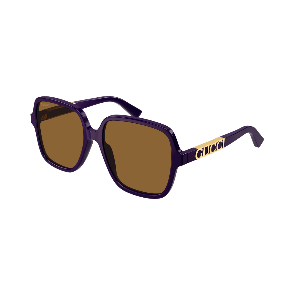 Gucci GG1189S Violet / Brown Sunglasses product photo 1