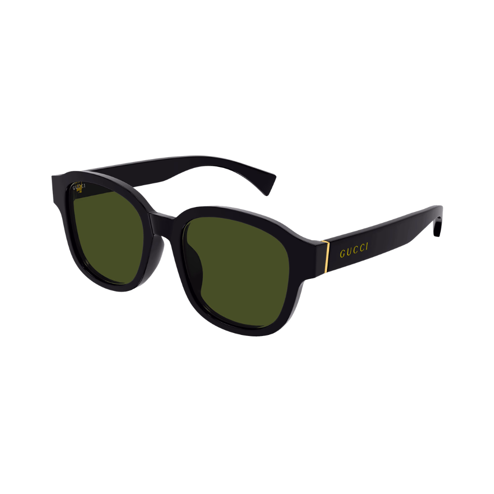Gucci GG1140SK Black / Green Sunglasses product photo 1