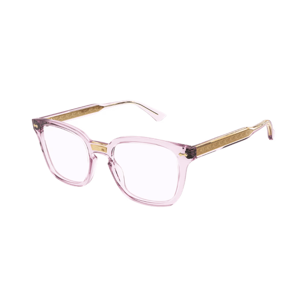 GG0184O Transparent Pink / Demo  Eyeglasses