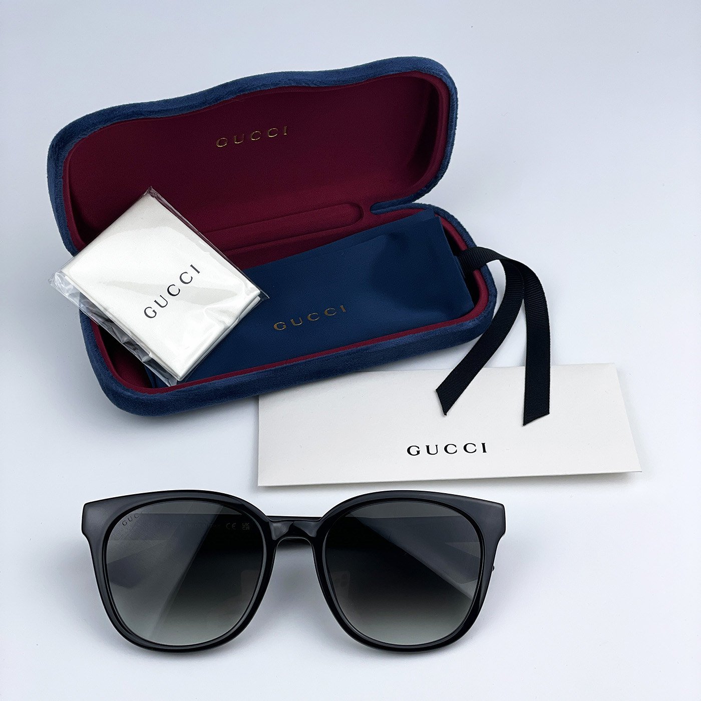 Gucci GG1122SA Black / Grey Gradient product photo 9