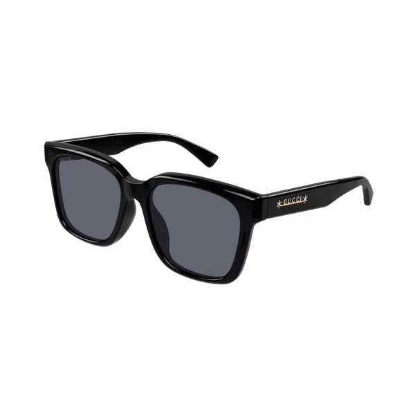 Gucci GG1175SK Black / Smoke Sunglasses Gucci GG1175SK Black / Smoke Sunglasses
