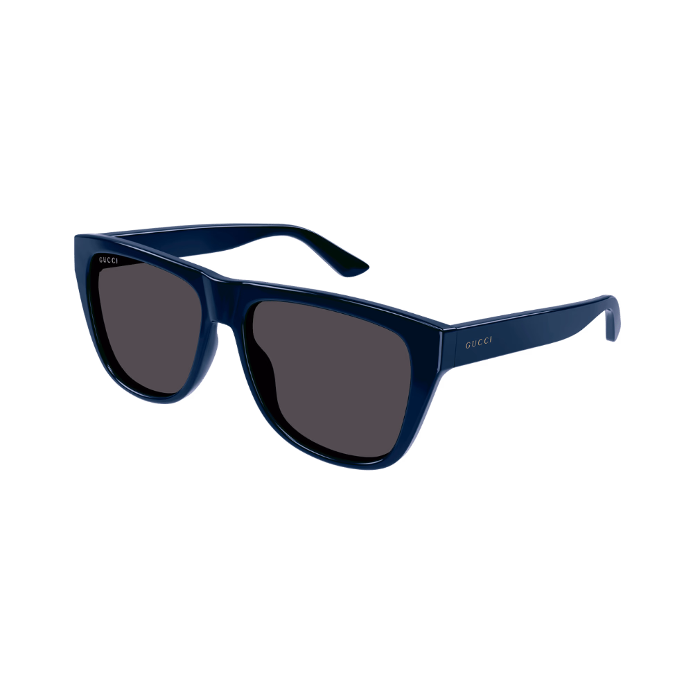Gucci GG1345S Dark Blue / Grey Sunglasses product photo 1