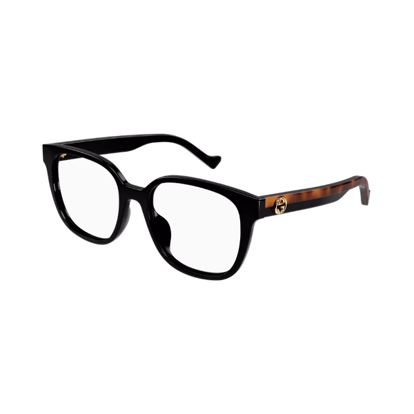 Gucci GG1305OA Black Havana / Demo Eyeglasses Gucci GG1305OA Black Havana / Demo Eyeglasses
