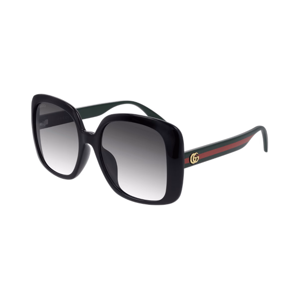 Gucci GG0714SA Black Green / Grey Sunglasses Gucci GG0714SA Black Green / Grey Sunglasses