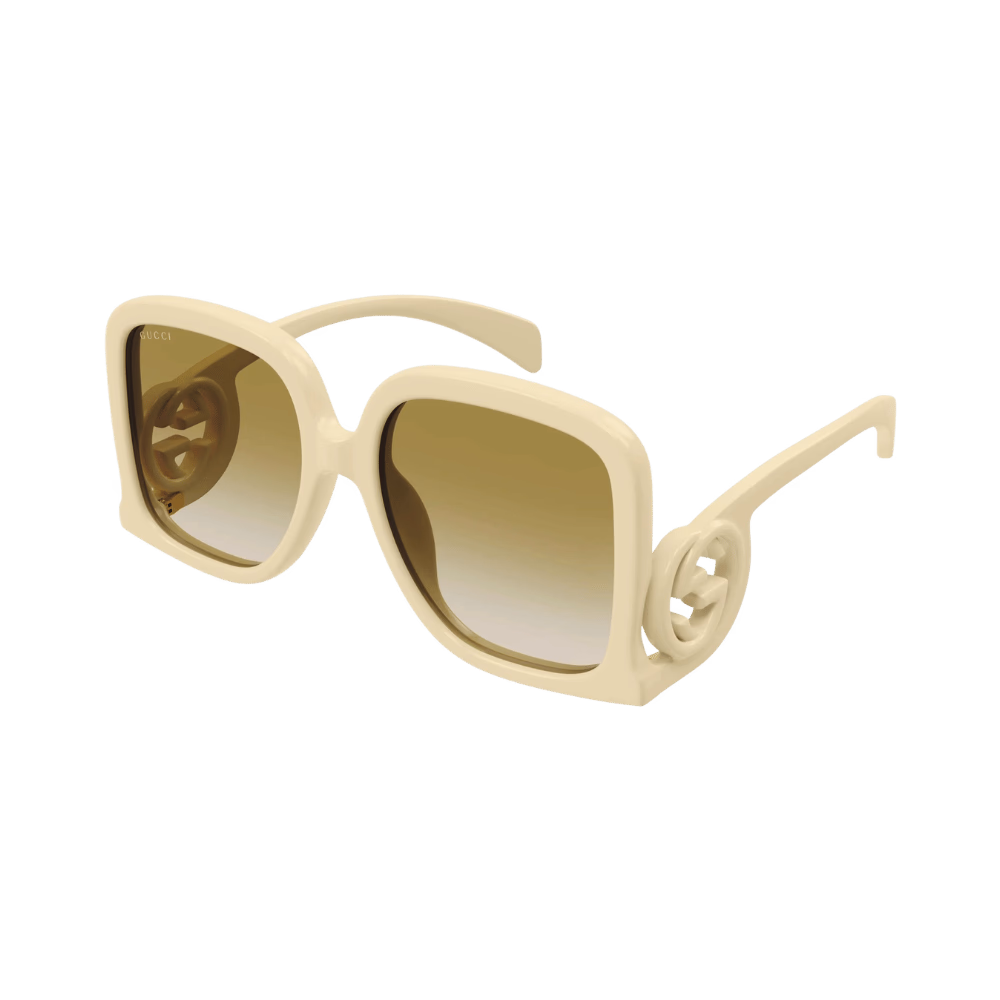 Gucci GG1326S Ivory / Brown Gradient Sunglasses product photo 1