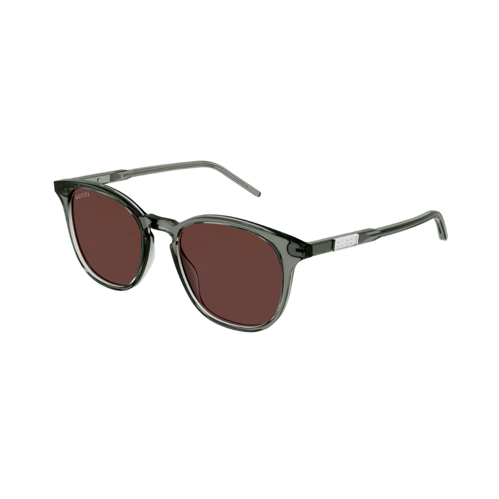 Gucci GG1157S Grey / Brown Sunglasses product photo 1