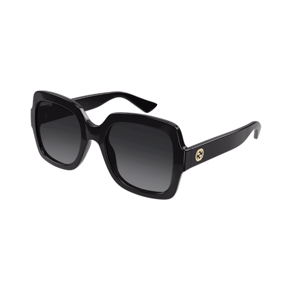 Gucci GG1337S Shiny Black / Gradient Grey Polarized Sunglasses Gucci GG1337S Shiny Black / Gradient Grey Polarized Sunglasses