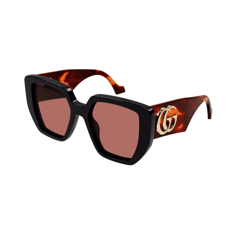 Gucci GG0956S Black Havana / Orange Sunglasses product photo 1