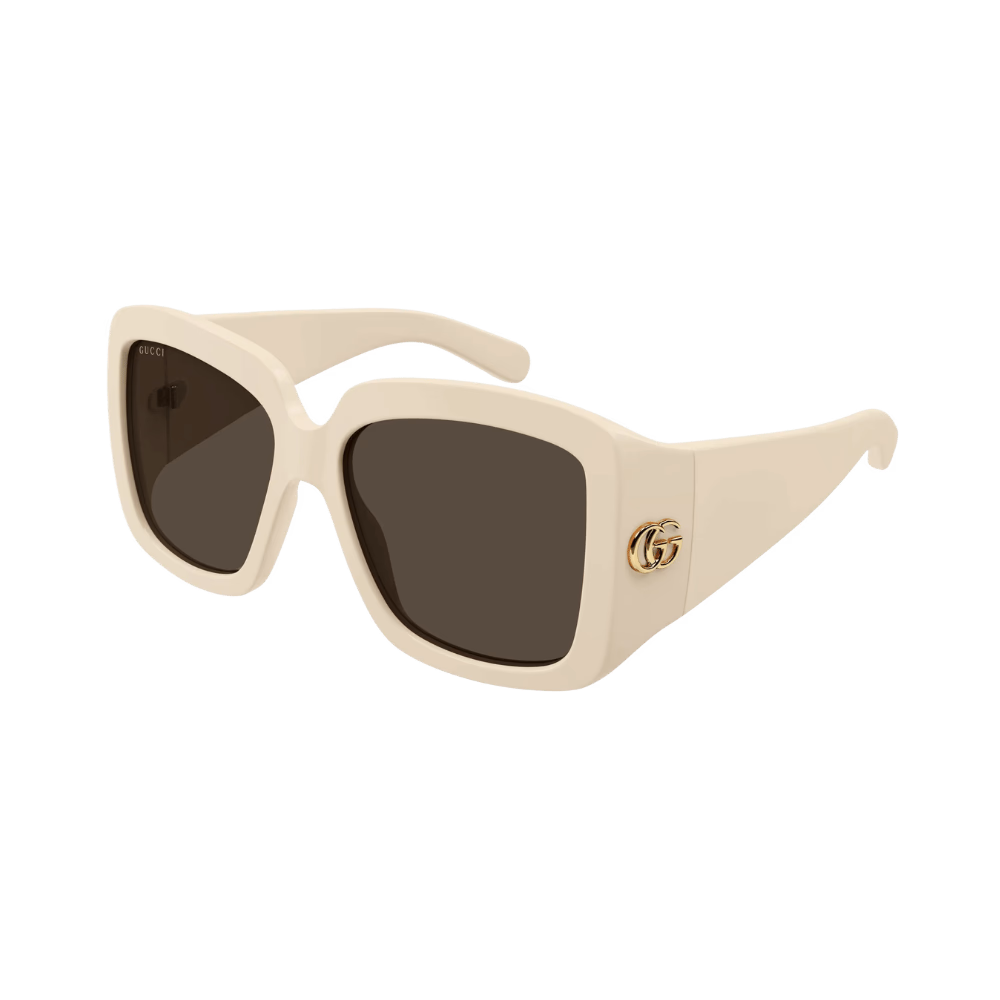 Gucci GG1402SA Ivory / Brown Sunglasses product photo 1
