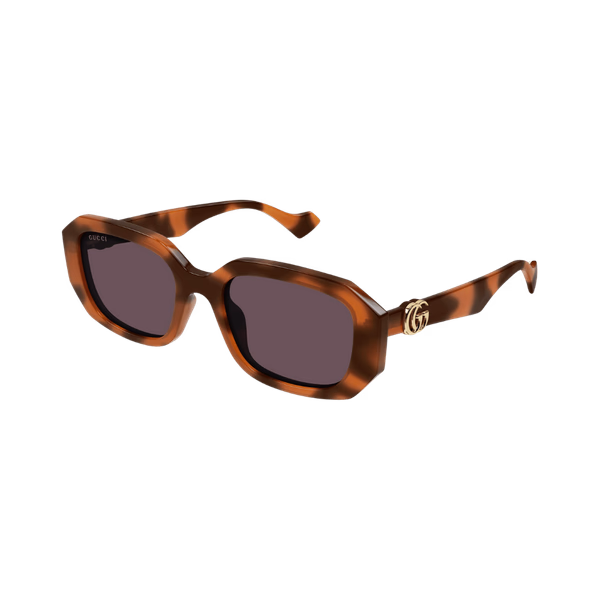 Gucci GG1535S Orange Havana / Violet Sunglasses Gucci GG1535S Orange Havana / Violet Sunglasses