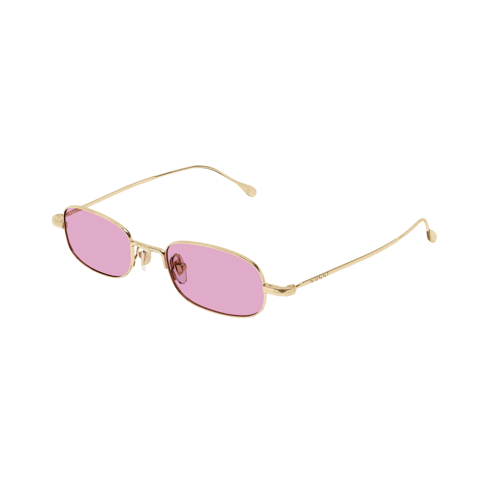 Gucci GG1648S Gold / Pink Sunglasses product photo 1