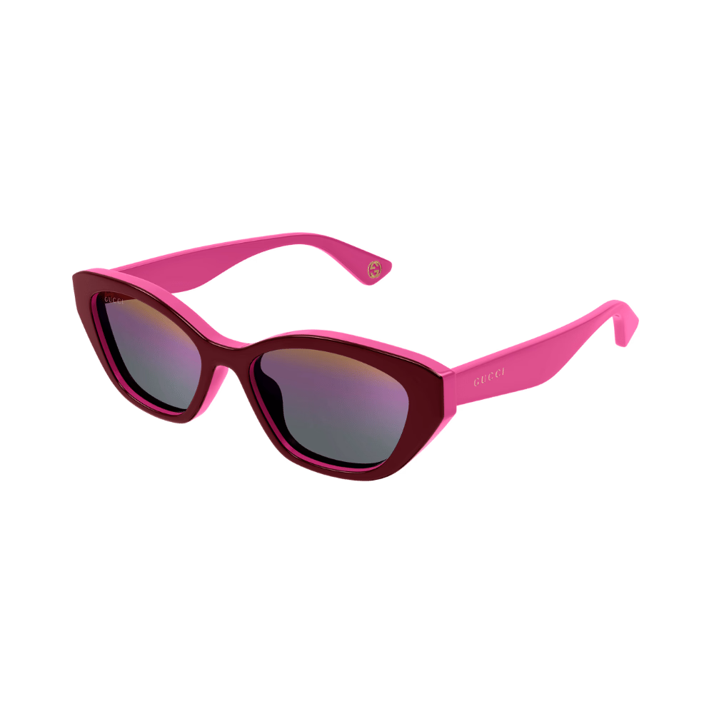 Gucci GG1638S Burgundy Fuchsia / Red Sunglasses product photo 1