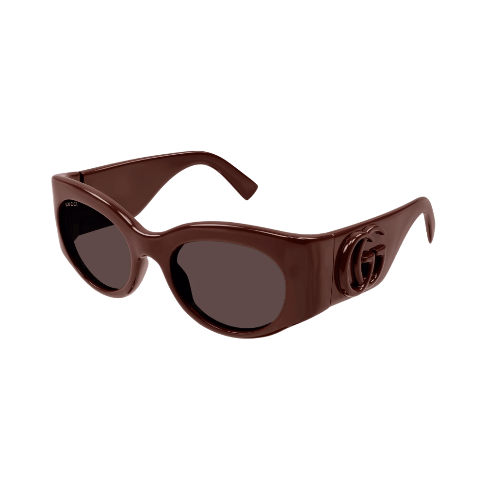 Gucci GG1544S Burgundy / Brown Sunglasses product photo 1