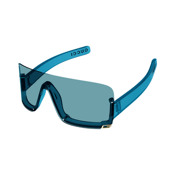 Gucci GG1637S Light Blue / Green Sunglasses Gucci GG1637S Light Blue / Green Sunglasses
