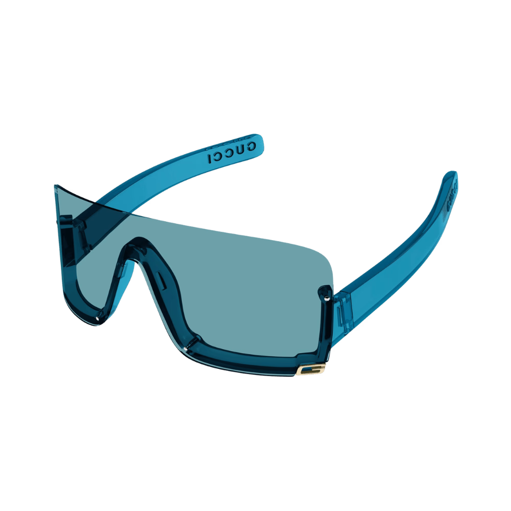 Gucci GG1637S Light Blue / Green Sunglasses product photo 1