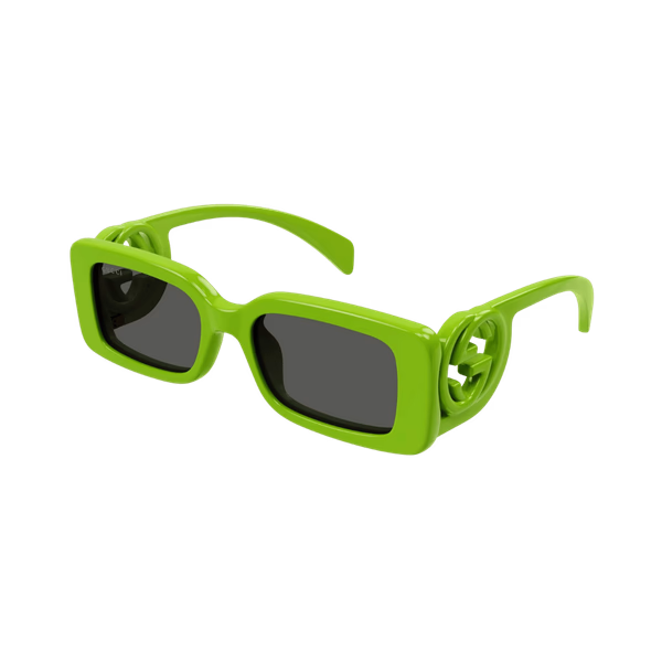 Gucci GG1325S Acid Green / Grey Sunglasses Gucci GG1325S Acid Green / Grey Sunglasses