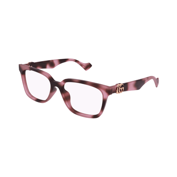 Gucci GG1537OK Pink Havana / Demo Eyeglasses Gucci GG1537OK Pink Havana / Demo Eyeglasses