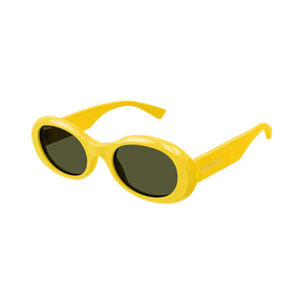 Gucci GG1587S Yellow / Green Sunglasses Gucci GG1587S Yellow / Green Sunglasses