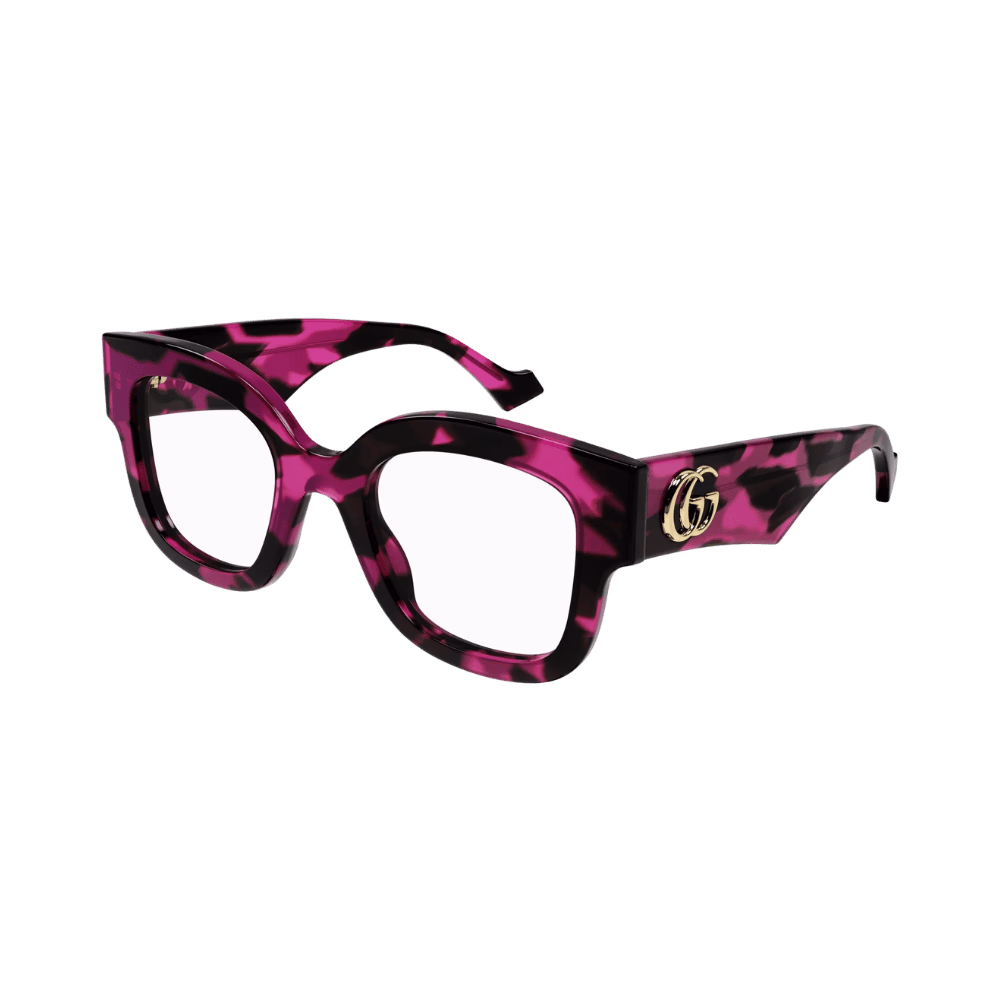 Gucci GG1423O Fuchsia Havana / Demo Eyeglasses product photo 1