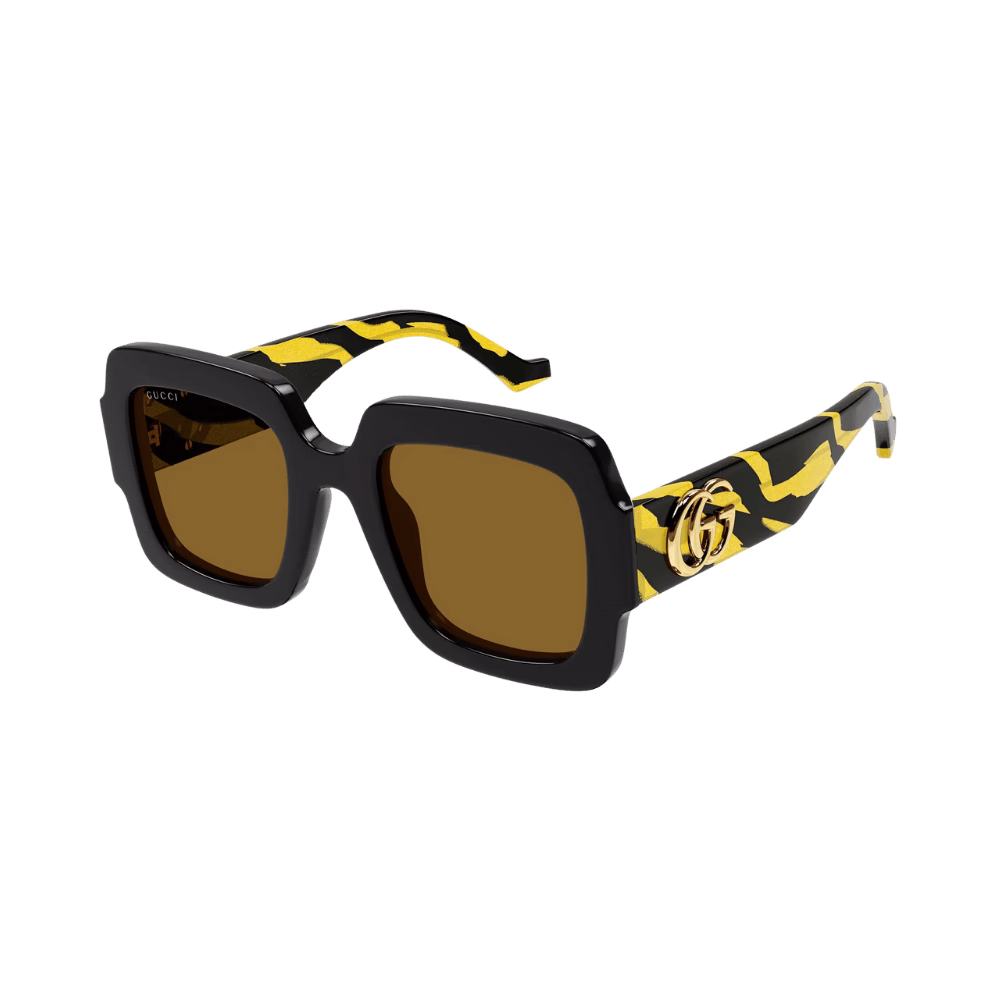 Gucci GG1547S Black / Brown Sunglasses product photo 1
