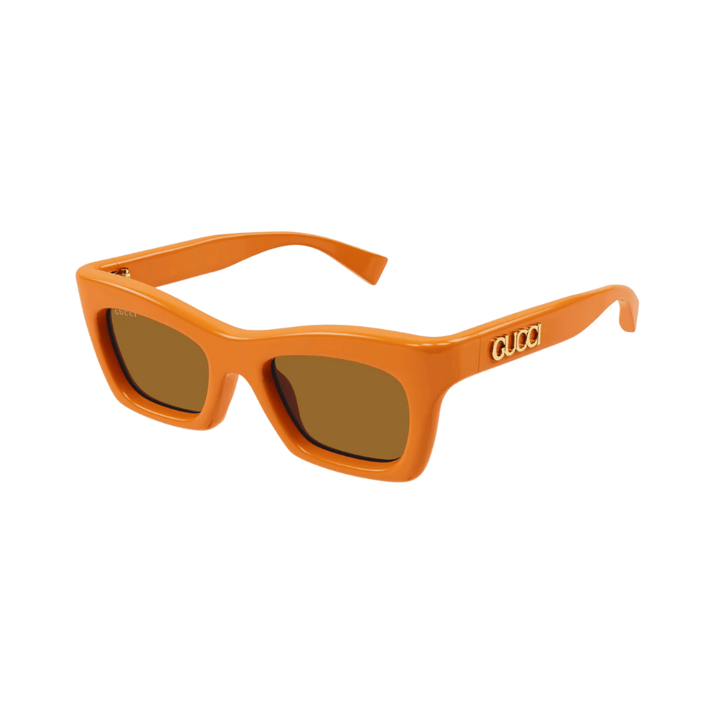Gucci GG1773S Orange / Brown Sunglasses product photo 1