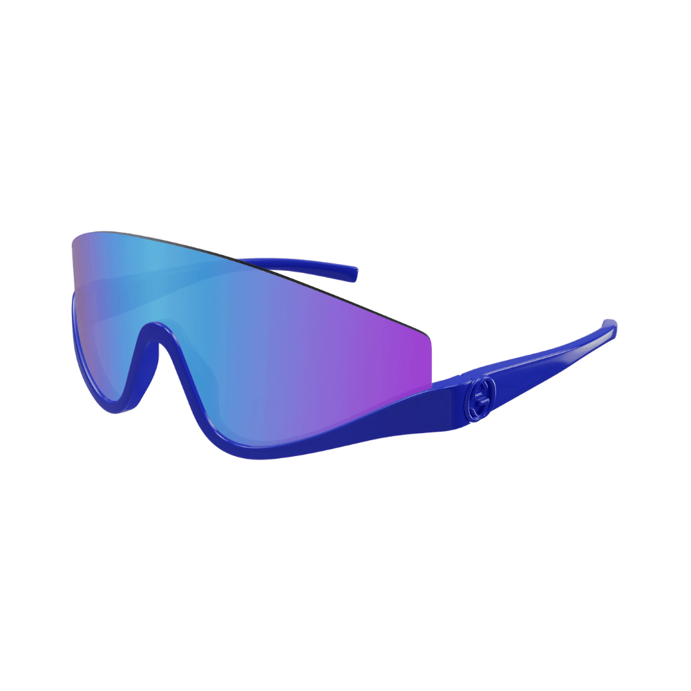Gucci GG1650S Blue / Blue Mirror Sunglasses product photo 1