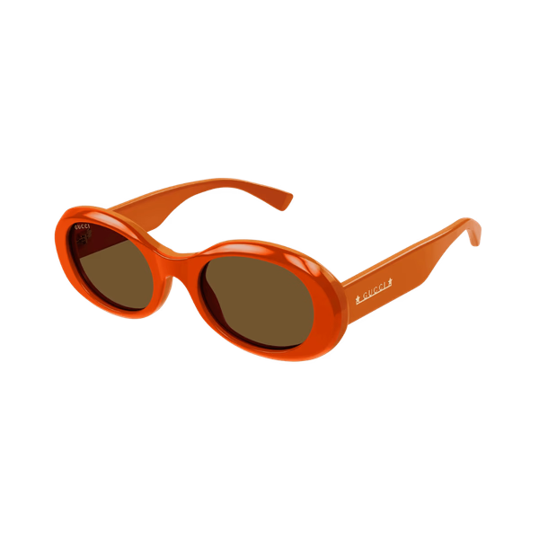 Gucci GG1587S Orange / Brown Sunglasses Gucci GG1587S Orange / Brown Sunglasses