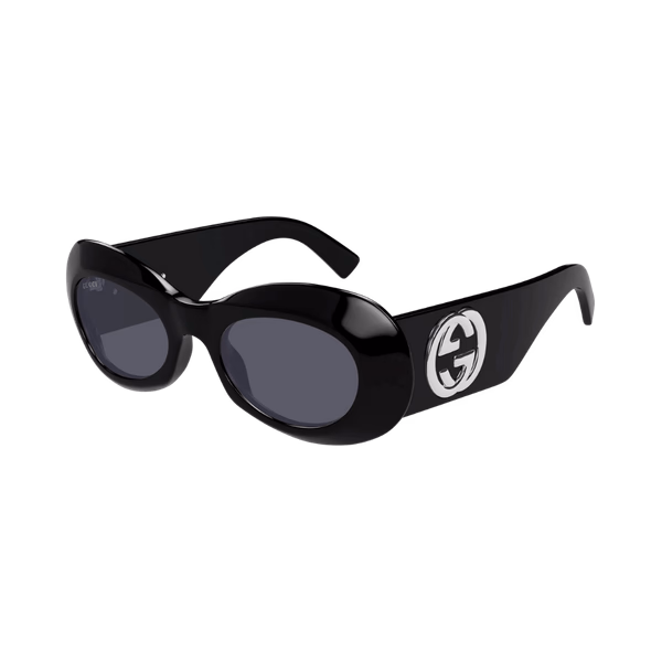 Gucci GG1696S Black / Grey Sunglasses Gucci GG1696S Black / Grey Sunglasses
