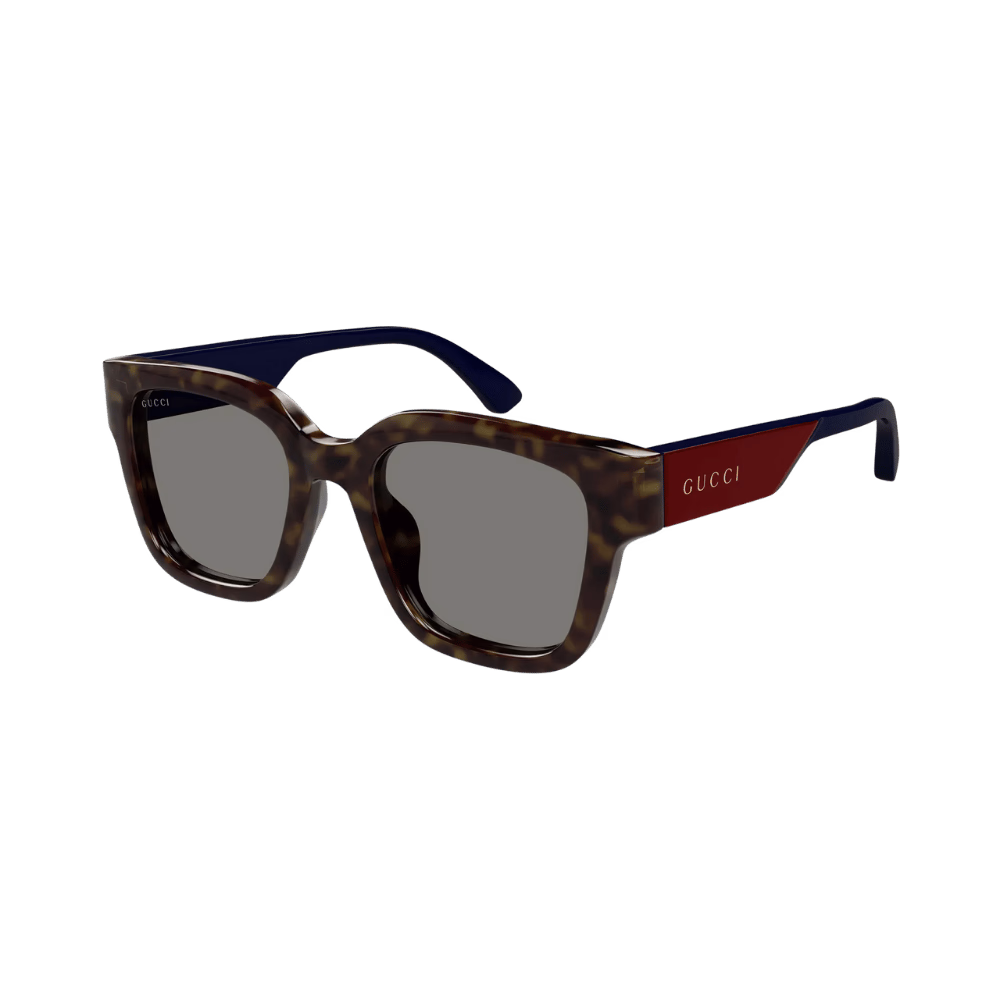 Gucci GG1670SK Havana Blue / Grey Sunglasses product photo 1