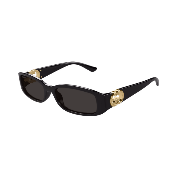 Gucci GG1661S Black / Grey Sunglasses Gucci GG1661S Black / Grey Sunglasses