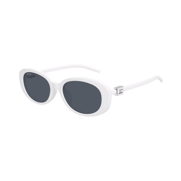 Gucci GG1684SA White / Grey Sunglasses Gucci GG1684SA White / Grey Sunglasses