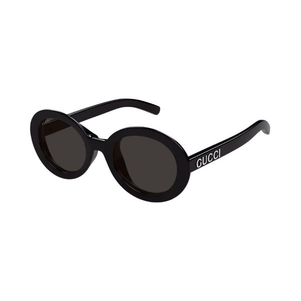 Gucci GG1722SA Shiny Black / Grey Sunglasses Gucci GG1722SA Shiny Black / Grey Sunglasses